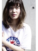 ソラ(sora)&nbsp;ボブ　ルーズウェーブのミディアムボブ