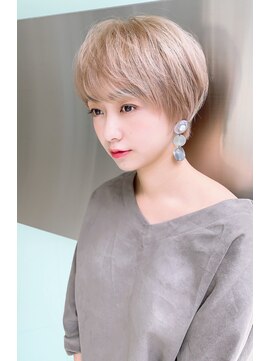 サンド 銀座(sand) 【sand 銀座】ハイトーンが決まる上級者ショート