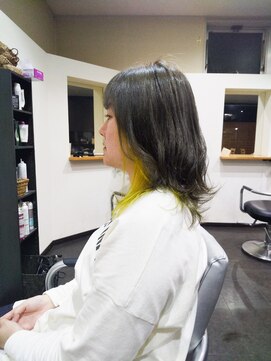 ヘアーメイク ドット(HairMakeDOT) ◆インナーことりグレージュ