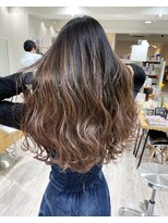 ブティック(boutique)&nbsp;「お客様施術後フォト」ピンクベージュバレイヤージュ