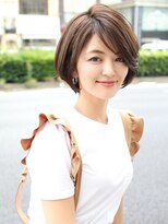 アフロート ディル(AFLOAT D'L)&nbsp;《AFLOAT井上紗矢香》前髪長めショート大人エレガントスタイル