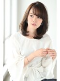 デザインカラーシルキーベージュ白髪ぼかしハイライト☆自由が丘