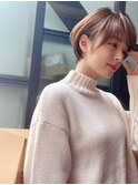 オリーブアッシュショート