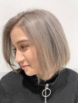 ウル(uLu.)&nbsp;【ハイトーン】ボブ×ハイグレージュ☆