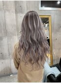 【MIRAC町田店河原崎】ハイライトグレージュロング