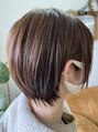 エルフゥ(Elle fou) 襟足がスッキリ、可愛いぃ丸みショート!コテで動きを出しても◎
