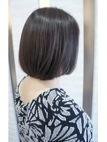 ムゥフ ヘアーアンドアイラッシュ(mouf hair&eyelash)&nbsp;【30・40代】極細ハイライトボブ