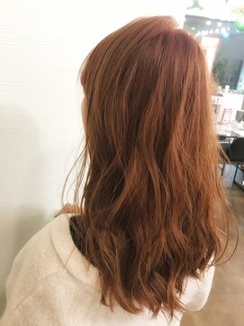イロヘア アンジョウ(ilo.hair anjo) アプリコットベージュ★