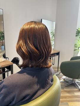 ヘアースパリゾート リアン 燕三条店(Lien) 切りっぱなし　レイヤー