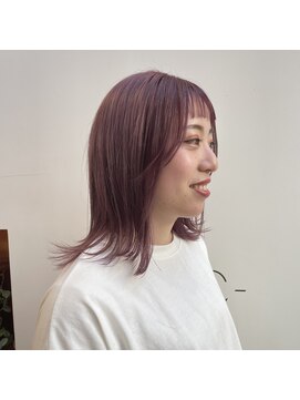 ブクレット(Bouclettes) 心斎橋 ミディアムスタイル レイヤー