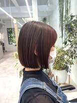 ロマリア 青山 南青山(Lomalia) 【Lomalia青山】ぱつっとボブ×カッパーブラウン