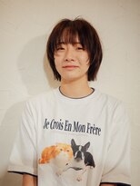 カラン(caran)&nbsp;レイヤーボブ【@hair_mazda】