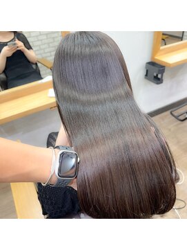 アンフィサンクミル 銀座(AnFye cinq mille) ［AnFye］縮毛矯正×ジュエリーシステムトリートメント