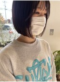 質感最高前下がりボブ