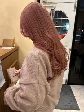 ルシュカイチマルニ(Rasca102) Rasca◇ピンクベージュ ピンクカラー モテカラー ブリーチカラー