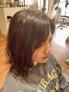 ツムギ(tsumugi HAIR DESIGN) cut /color /Digital perm