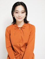 オンク 新宿(onk)&nbsp;黒髪/グレーベージュ/レイヤーロング/前髪パーマ[新宿駅]