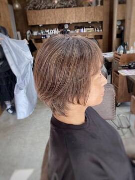 ロルド シェリ(Rold Cheri) 【山本智文】白髪ぼかしカラーハイライトウルフ