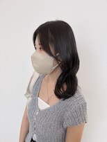 ビーヒアナウ N゜03 金沢駅西店(BE HERE NOW)&nbsp;【韓国ヘア/レイヤーカット/顔まわりカット/アッシュブラウン】