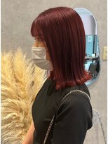 ジーナ 福岡藤崎(Zina)&nbsp;[Zina藤崎]髪質改善/こなれミディ/韓国ヘア/前髪/顔周り