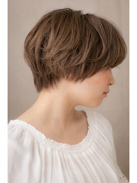 カバーヘア ブリス 大宮西口(COVER HAIR bliss) フレンチカジュアル小顔フェザーショートマッシュX大宮20代30代