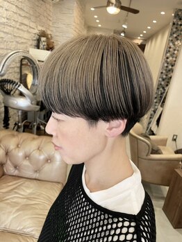 ゾンネ(ZONNE)の写真/【inoaカラー/イルミナ/エドルカラー/ケアブリーチ】落ち着いた髪色～高いデザイン力の大人ハイライトも♪