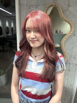 アルテフィーチェ 梅田(artefice) ピンクカラー×裾カラー