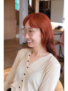 ビュートリアム 鎌倉小町(BEAUTRIUM) ブリーチ無しのダブルカラーでダメージ抑えてビビットカラー