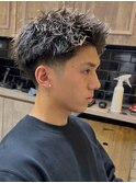 神保町　スパイキーショート　テーパーフェード　サーフカール