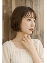 リゾートヘア(Resort Hair)&nbsp;☆抜け感◎ミルクティーボブ☆【根津/千駄木/東大前】