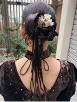 ブラウン(BROUN)&nbsp;アンバランスが今っぽいかちもりヘアセット