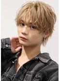 ラウンドマッシュウルフスパイラルパーマ