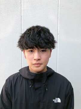 ヘアーオーパス メンズマッシュパーマ