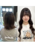 馴染ませナチュラルプルエクステ心斎橋エクステ当日予約OK