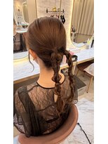 ヘアアレンジメント ボガスティーズ 溝の口店(Hair arrangement Vogusty's)&nbsp;あみ下ろし/タイトアップ/ブライダル/イベント