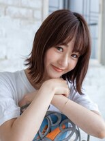 アジュール 倉敷店(Azule) Azule/レイヤーボブ/外はねボブ/切りっぱなしボブ/ヘッドスパ