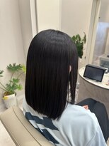 メロウ(mellow) 色落ちまで綺麗♪透明感あるダークグレージュが可愛い
