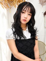 ユイマァル 岡山(YUIMARL) 岡山ラフウェーブ20代30代ダークグレージュブリーチなしカラー