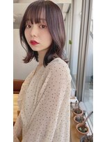 ヘッドスパ エル 錦糸町(headspa elle)&nbsp;大人可愛いミディアムレイヤー