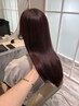【ダメージ最小限カラー】カット＋ケラカラー＋オージュア2ステップTR ￥10800