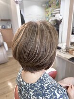 エス ハート オブ ヘアー 名東店(Heart of HAIR)&nbsp;【ES田中】Autumn Style白髪ぼかし
