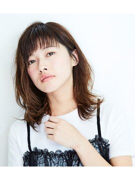 アピッシュ シーナ 海老名店(apish ciena) ＊大人かわいいラフカール♪万能愛されハネミディ☆