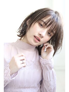 ネオリーブアイム 横浜西口店(Neolive aim) 大人可愛い、セミウエット、フリンジバング、タンバルモリ