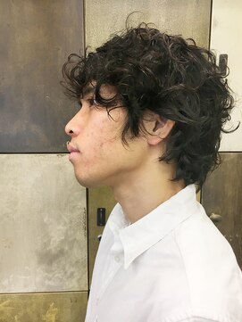 ヘアーアイスカルテット(HAIR ICI QUARTET) メンズスタイル × アンニュイ × パーマ