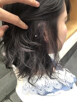 ビヨンドイー(beyond E)&nbsp;インナーカラーホワイトシルバー