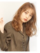 フォンズ(FONS) 韓国オルチャンヘア_セミディ_シースルーバング モテ髪カタログ