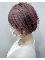 カモン(CAMON)&nbsp;[CAMON. ]#爆血ピンク#バレイヤージュ#Wカラー#ブリーチあり