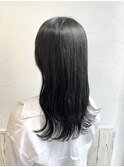 韓国ヘアにしたいならブルーブラック★