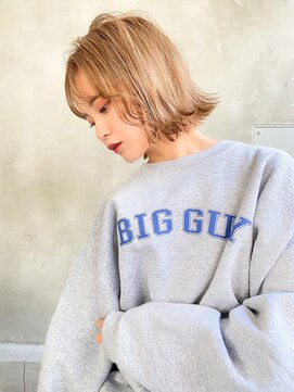 リベルテ(LIBERTE) リベルテ銀座　2、30代大人ヌードベージュ×トレンドボブ