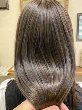 ベレッタ 枚方店(veretta.) 史上最高髪質カラー30代/40代/50代　担当：　小林/ストレート